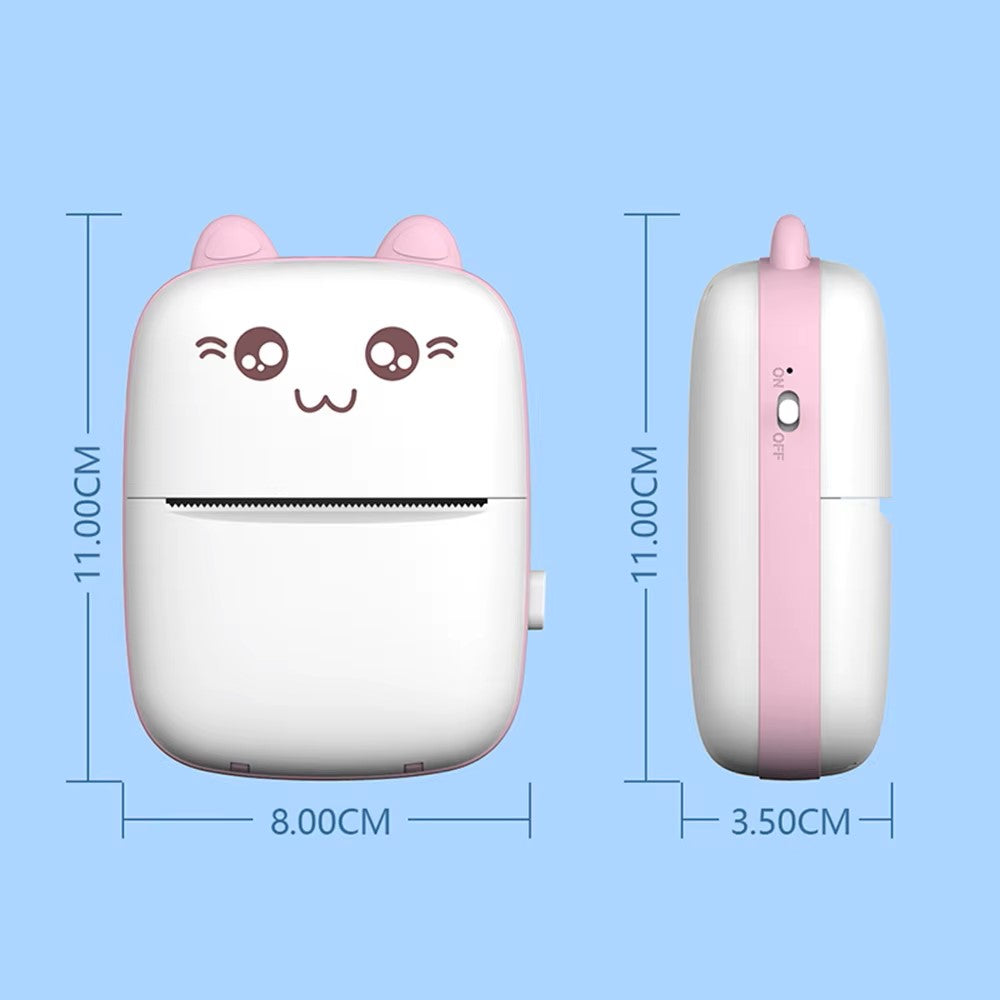 Mini Portable Thermal Sticker Printer Ink-free - ARY'S FEELINGS