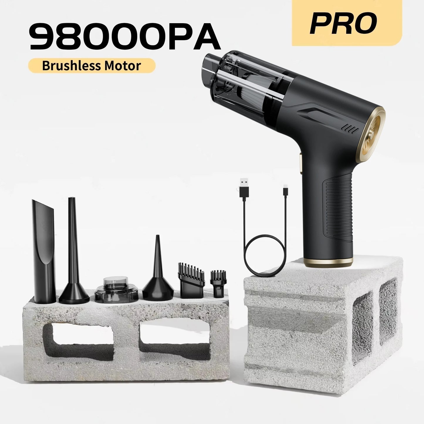 Portable Car Vacuum Cleaner/Blower