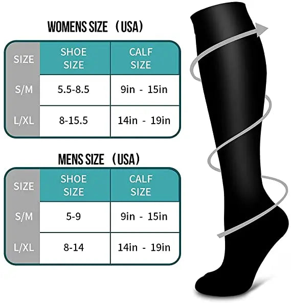 Medical Compression Socks Promoting Blood Flow