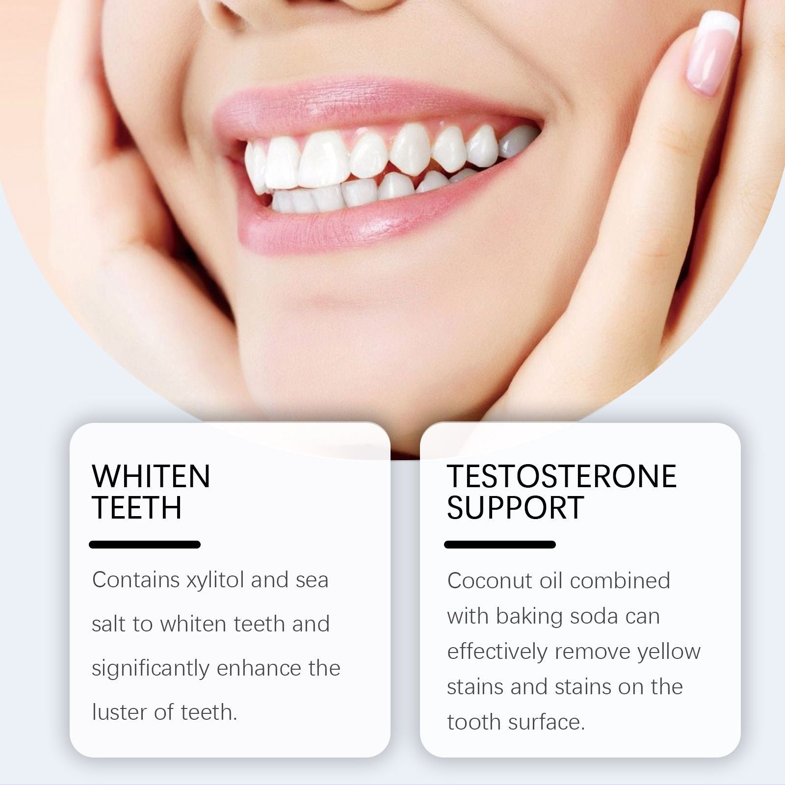 Chewable Toothpaste Tablet Gums Mint Flavor