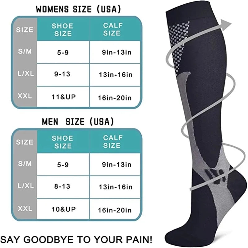 Medical Compression Socks Promoting Blood Flow