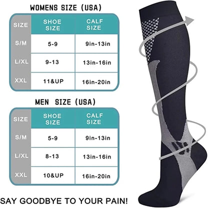 Medical Compression Socks Promoting Blood Flow