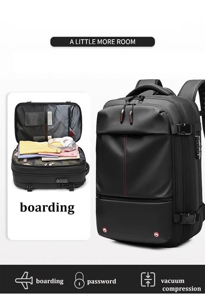 Travel Compression Vacuum Backpack w/Large Capacity