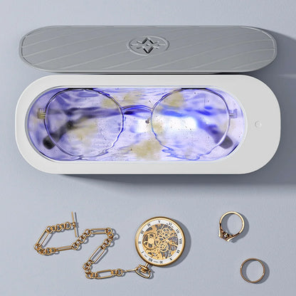 Portable Ultrasonic USB Jewelry/Necklace/Glasses Washer