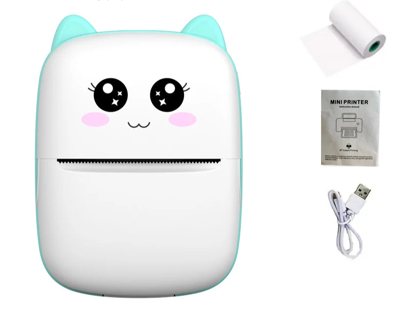 Mini Portable Thermal Sticker Printer Ink-free - ARY'S FEELINGS