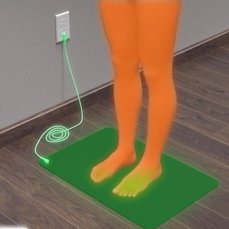 Grounding Mat with Wristband Earth Connected Therapy