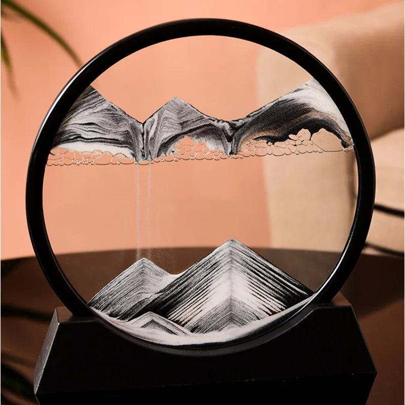 3D Moving Sand Art For Home Decor