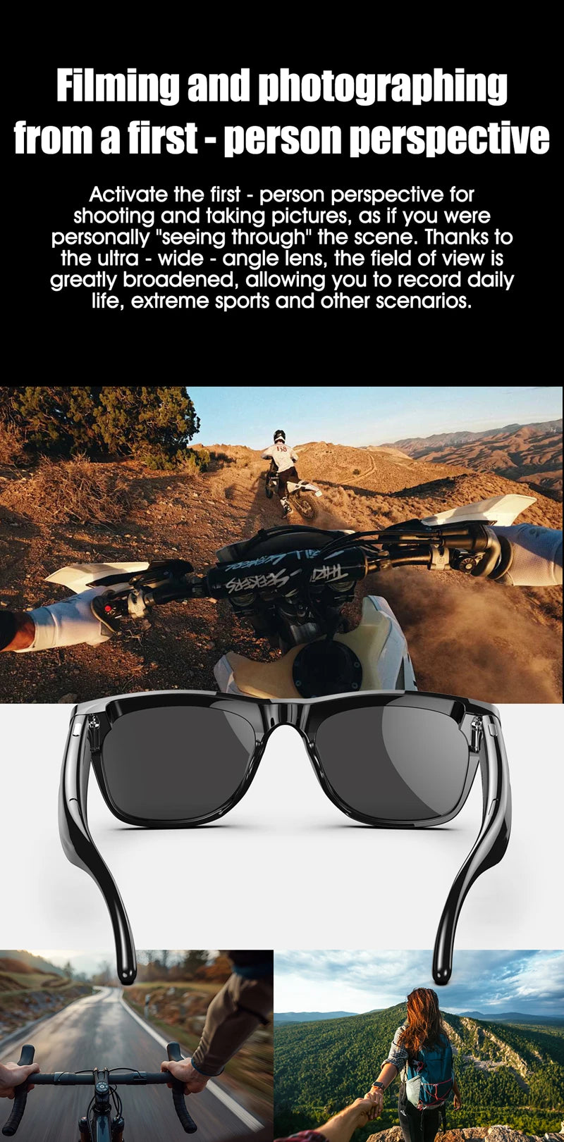 4K HD AI Smart Translation Glasses with Multifunction