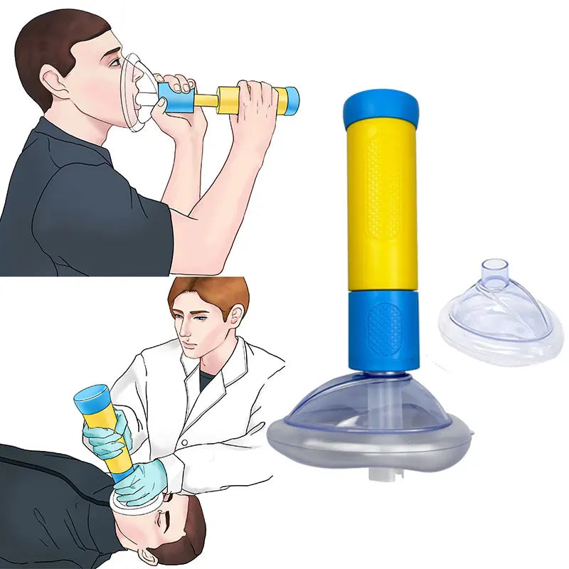 First Aid Portable Emergency Suction Vac for Kids/Adults Life Saving Anti Choke Device Kit
