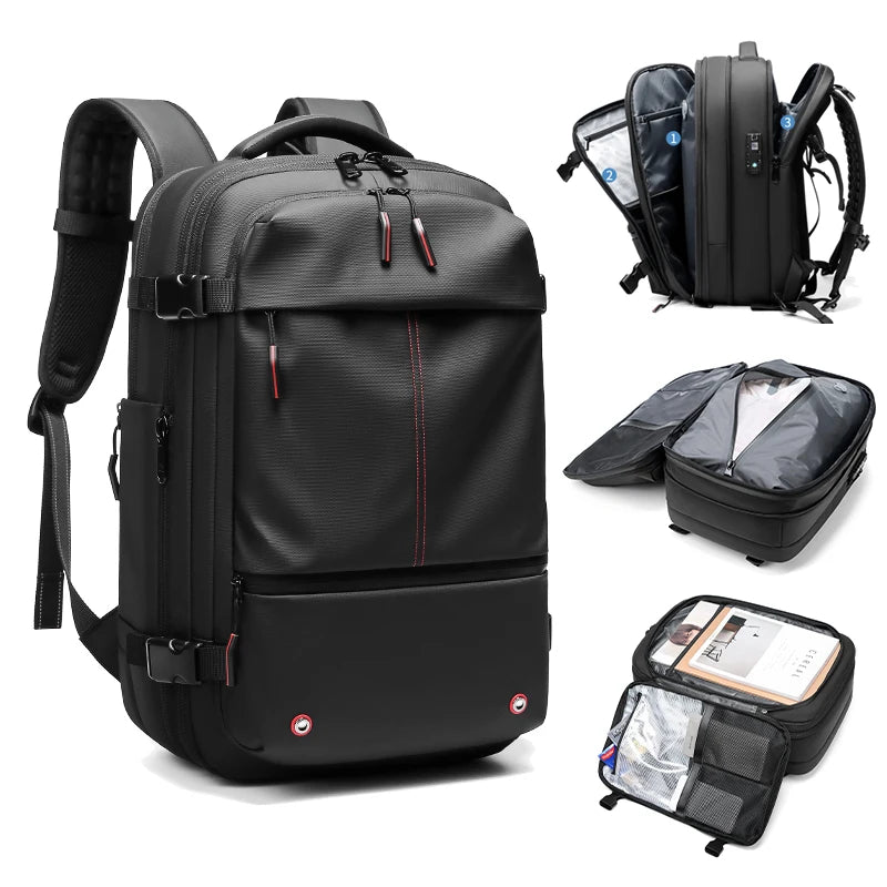 Travel Compression Vacuum Backpack w/Large Capacity