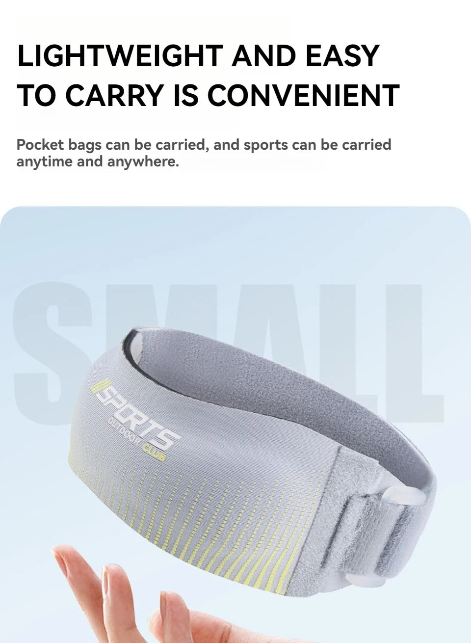 1Pcs Sports Knee Strap Adjustable Compression Pad