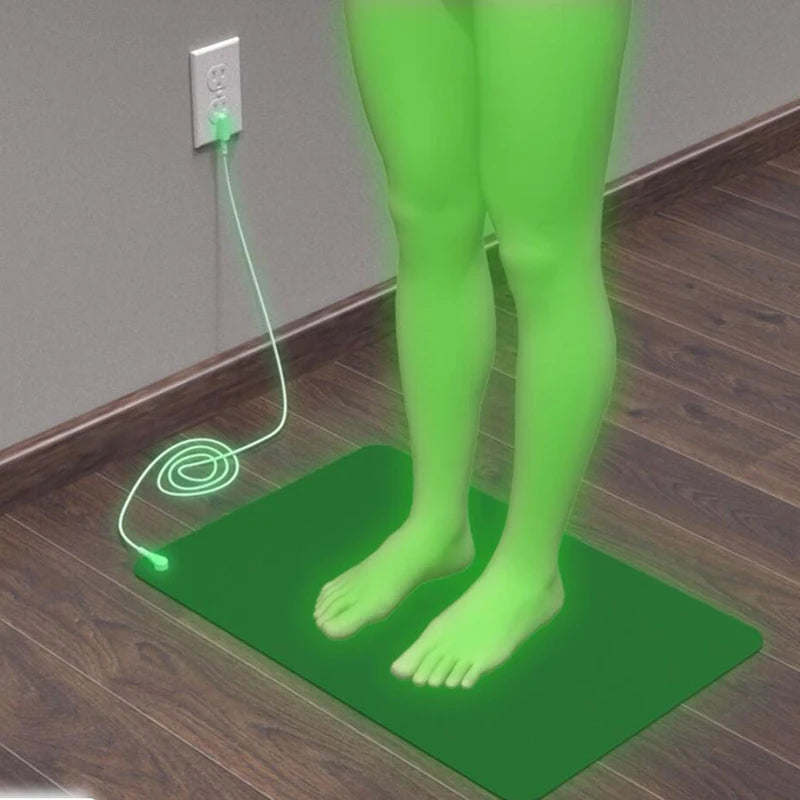 Grounding Mat with Wristband Earth Connected Therapy