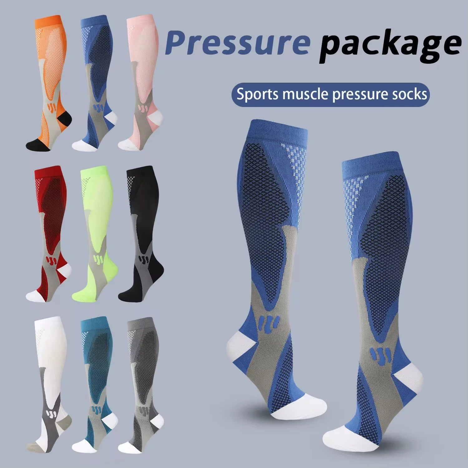 Medical Compression Socks Promoting Blood Flow