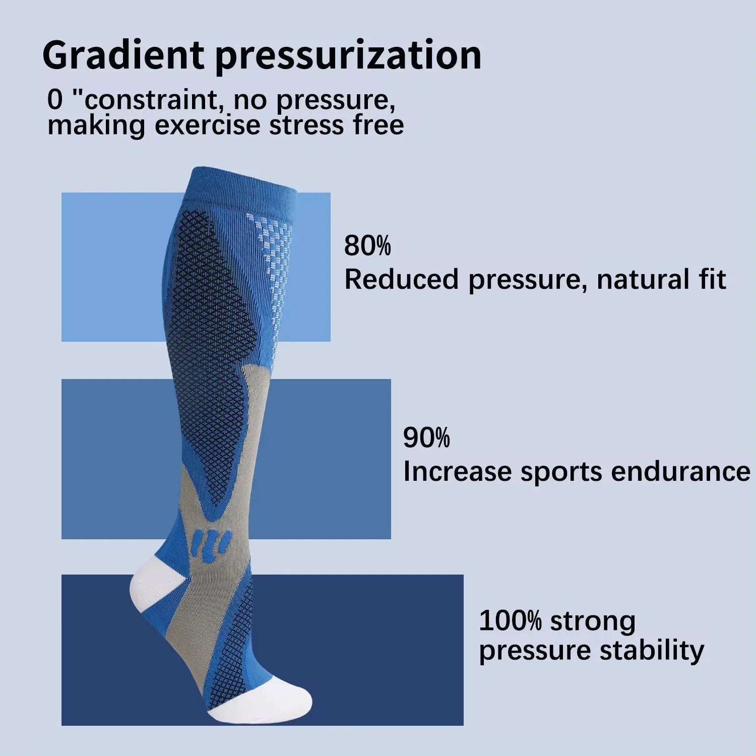 Medical Compression Socks Promoting Blood Flow