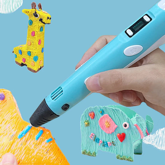 USB 3D-Printing Pen DIY Drawing - ARY'S FEELINGS