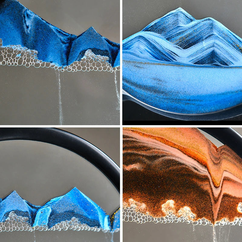 3D Moving Sand Art For Home Decor