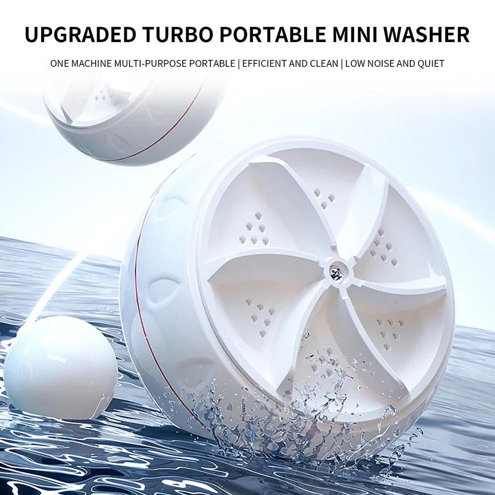 Mini Washing Machine USB Rotating Dishwasher