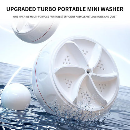 Mini Washing Machine USB Rotating Dishwasher