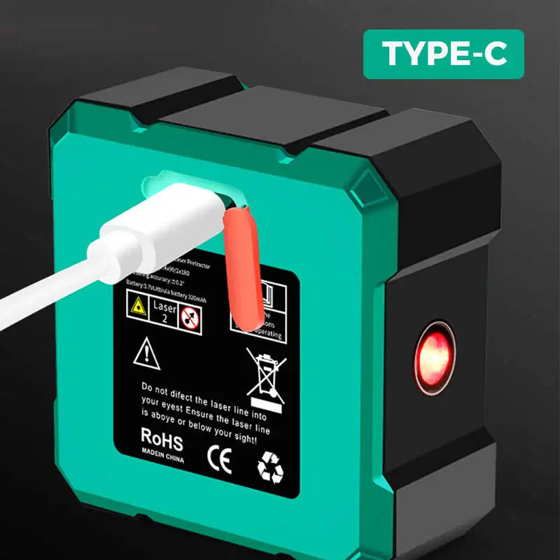 Digital Angle Finder Magnetic with Electronic Laser Rechargeable