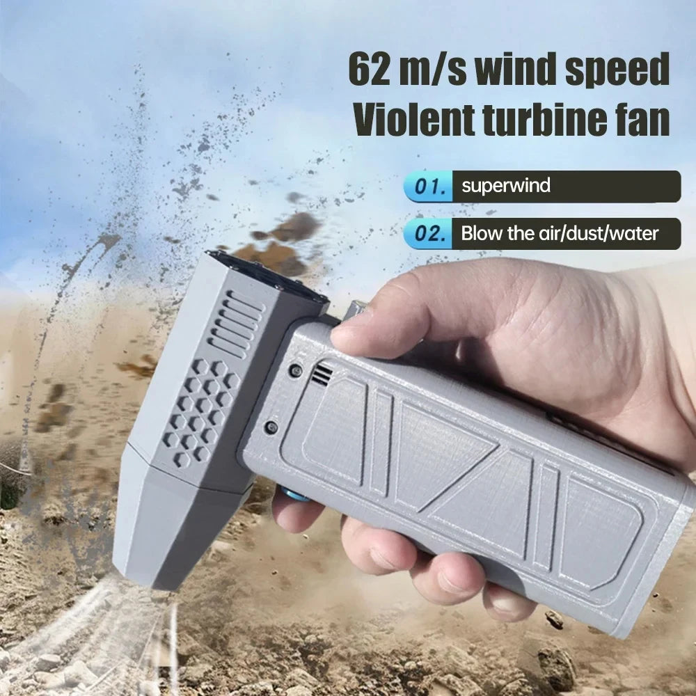 Mini Handheld Turbo Jet Fan 140,000 RPM - ARY'S FEELINGS