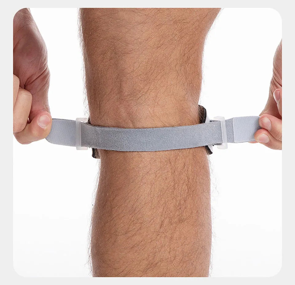 1Pcs Sports Knee Strap Adjustable Compression Pad