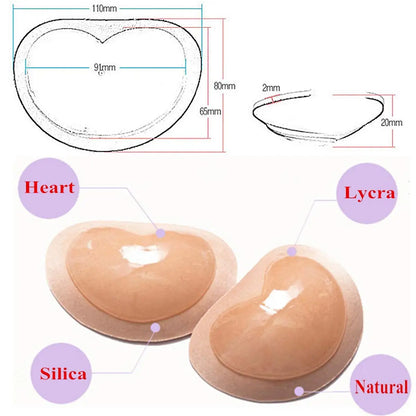 Invisible Push Up Bra Pads Lift Up Enhancer Sticky