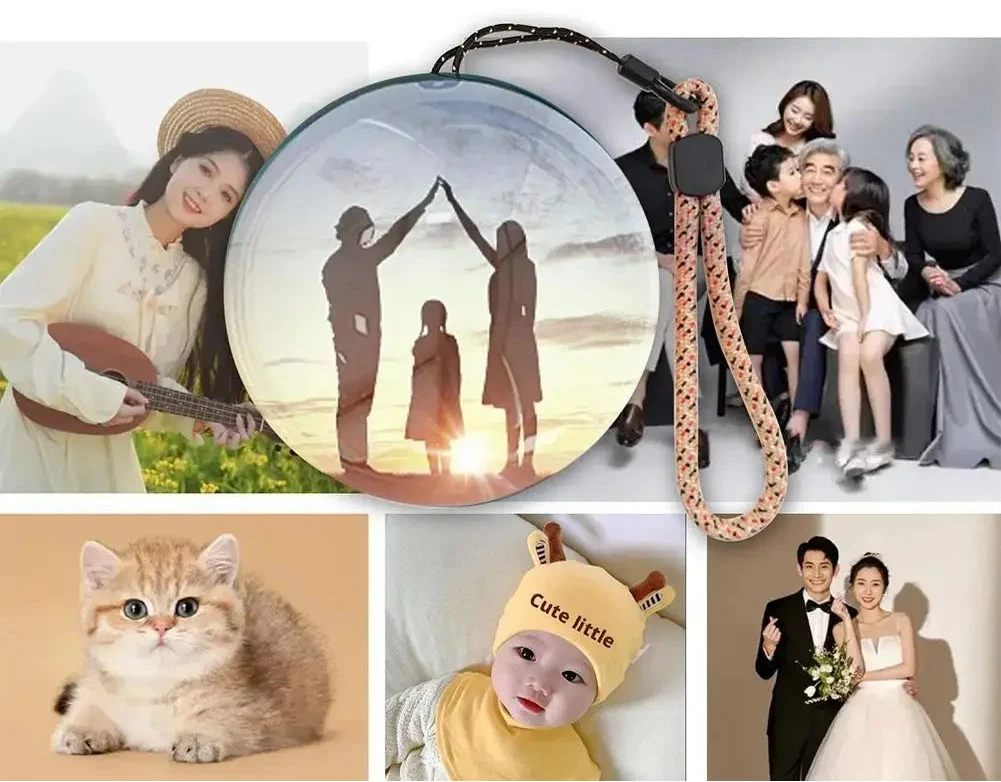 3D Video Christmas Ball Ornament