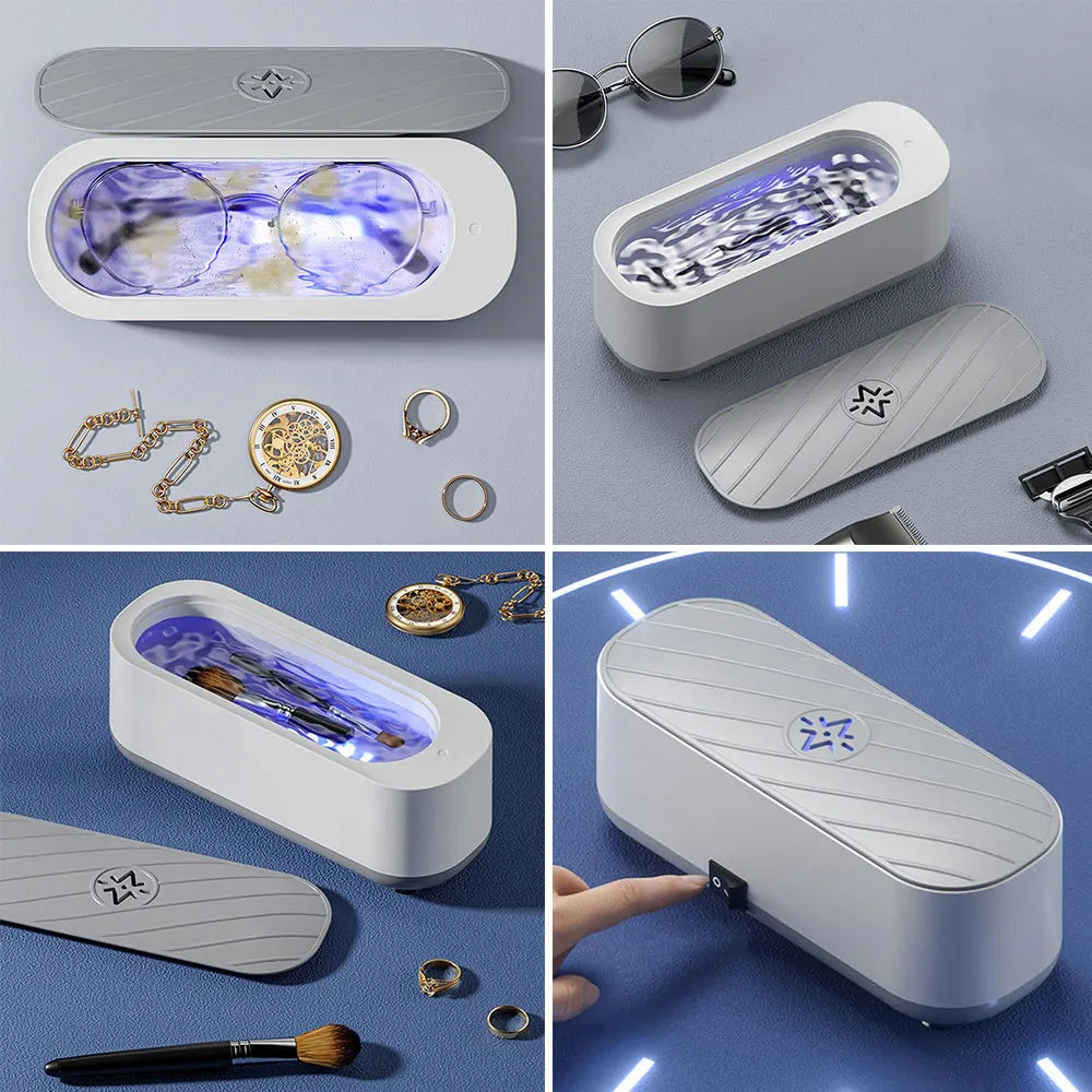 Portable Ultrasonic USB Jewelry/Necklace/Glasses Washer