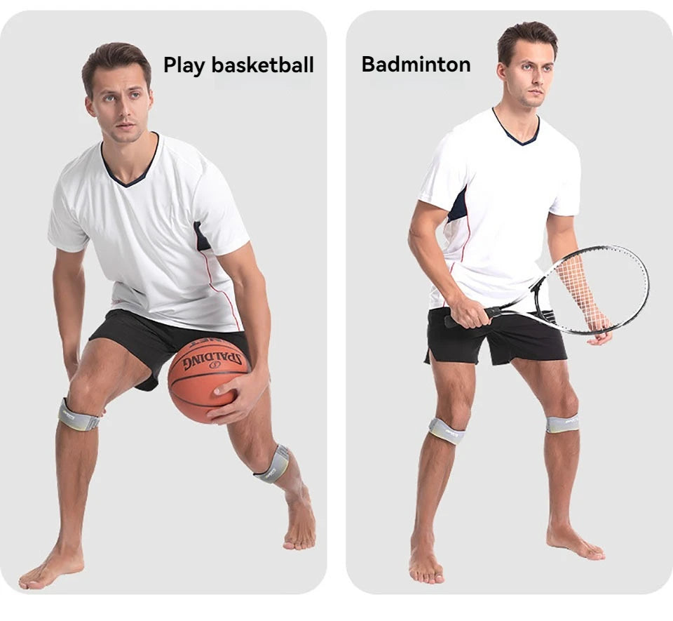 1Pcs Sports Knee Strap Adjustable Compression Pad