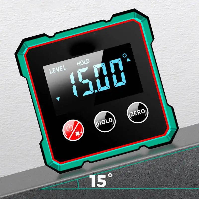 Digital Angle Finder Magnetic with Electronic Laser Rechargeable
