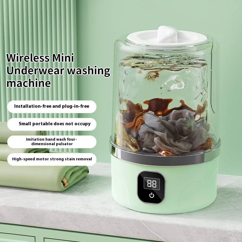 Mini Portable Washing Machine Small Laundry Cleaning Tool
