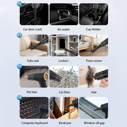 Portable Car Vacuum Cleaner/Blower