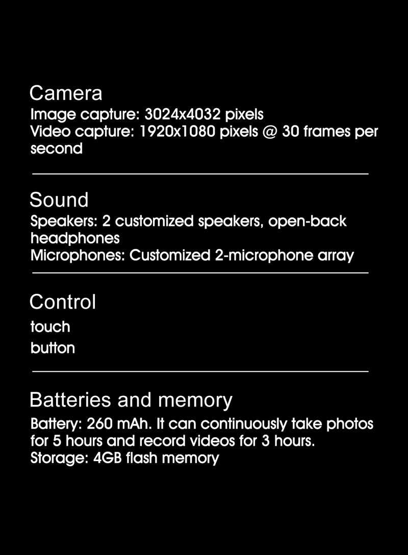 4K HD AI Smart Translation Glasses with Multifunction