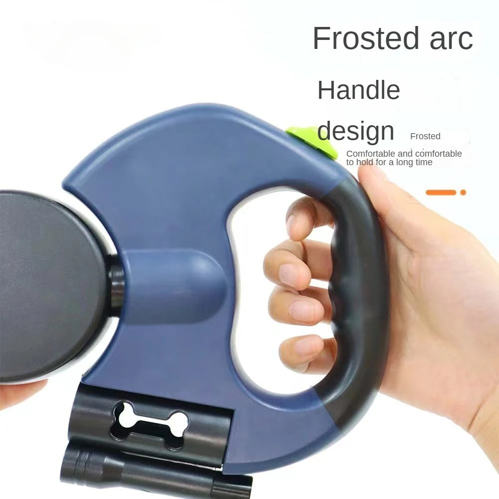Double Dog Leash Retractable and Rotating Light Strings
