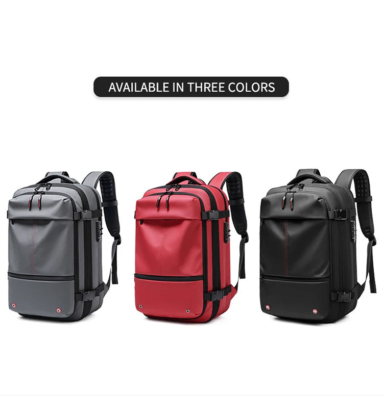 Travel Compression Vacuum Backpack w/Large Capacity