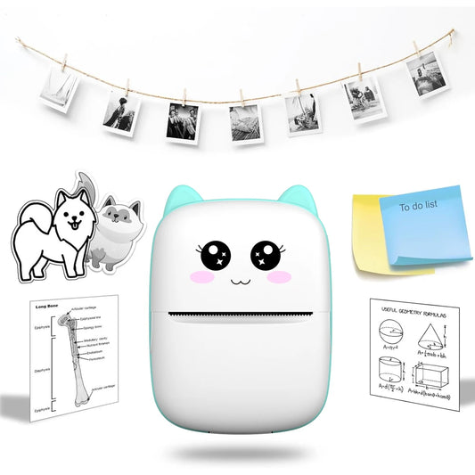 Mini Portable Thermal Sticker Printer Ink-free - ARY'S FEELINGS