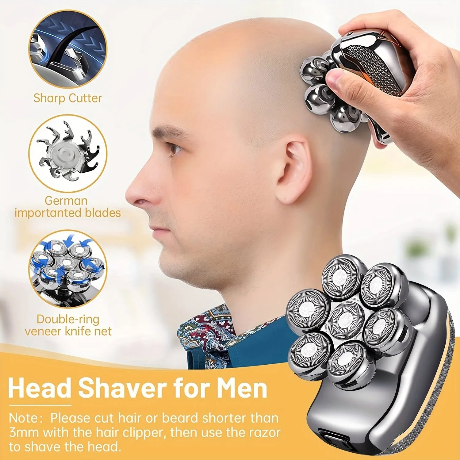 6-1 Electric Waterproof Razor Shaver - ARY'S FEELINGS