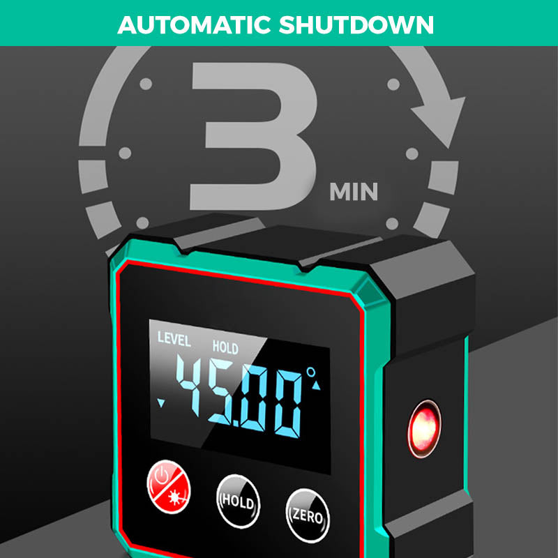 Digital Angle Finder Magnetic with Electronic Laser Rechargeable